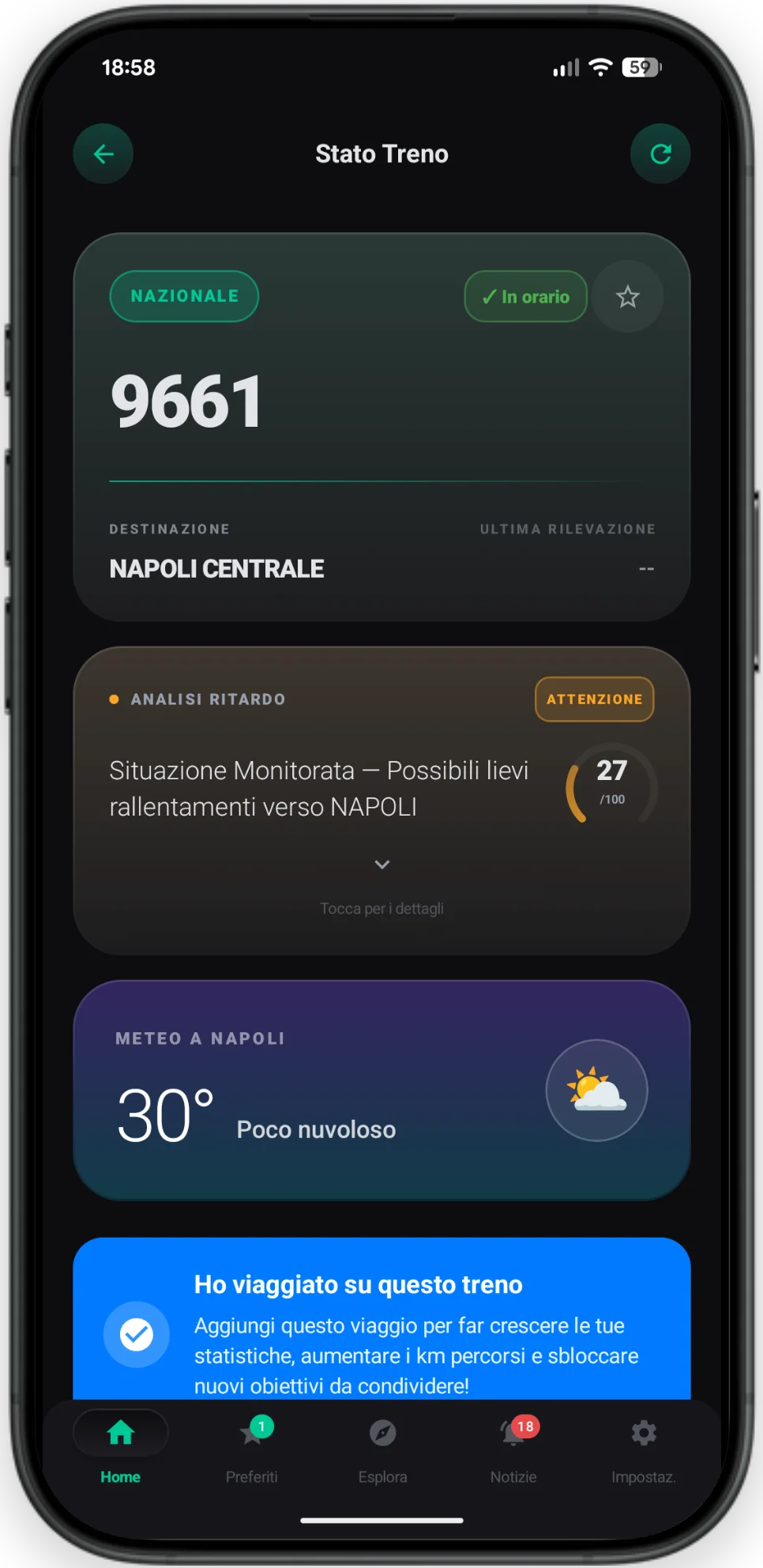 Status Screen